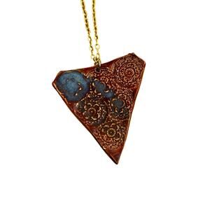 Ceramic Shard Pendant Necklace
